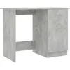 Image de vidaXL Bureau Gris bÃ©ton 100 x 50 x 76 cm AgglomÃ©rÃ©