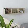 Image de Vidaxl ÃtagÃ¨re Murale Ã Cd ChÃªne Sonoma 75x18x18 Cm Bois D'ingÃ©nierie