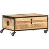 Image de vidaXL Table basse 70x50x33 cm Bois de manguier massif