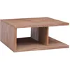Image de vidaXL Table basse 70x70x30 cm Bois de teck massif