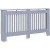 Image de vidaXL Cache-radiateur Anthracite 152x19x81 cm MDF