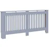 Image de vidaXL Cache-radiateur Anthracite 172x19x81 cm MDF