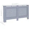 Image de vidaXL Cache-radiateur Anthracite 152x19x81 cm MDF