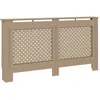 Image de vidaXL Cache-radiateur 152x19x81,5 cm MDF