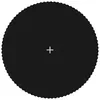 Image de Vidaxl Tapis De Saut Tissu Noir Pour Trampoline Rond De 4,57 M
