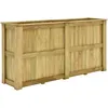 Image de Vidaxl JardiniÃ¨re SurÃ©levÃ©e 196x50x100 Cm Bois De Pin ImprÃ©gnÃ©