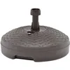 Image de Vidaxl Socle De Parasol Rempli De Sable/D'eau 20 L Plastique Rotin