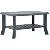 Image de Table Basse Vert 90 X 60 X 46 Cm Plastique