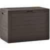 Image de Vidaxl BoÃ®te De Rangement De Jardin Marron 78x44x55 Cm