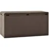 Image de Vidaxl BoÃ®te De Rangement De Jardin Marron 114x47x60 Cm