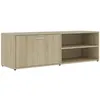 Image de Meuble TV ChÃªne sonoma 120x34x37 cm AgglomÃ©rÃ© - vidaXL