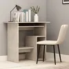 Image de vidaXL Bureau Gris bÃ©ton 80x45x74 cm Bois dÂ¿ingÃ©nierie