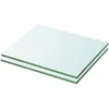 Image de Panneaux D'Ã©tagÃ¨re 2 Pcs Verre Transparent 20 X 20 Cm