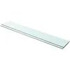 Image de vidaXL Panneaux d'Ã©tagÃ¨re 2 pcs Verre Transparent 100 x 15 cm
