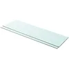 Image de Panneaux D'Ã©tagÃ¨re 2 Pcs Verre Transparent 100 X 30 Cm
