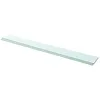 Image de Panneaux D'Ã©tagÃ¨re 2 Pcs Verre Transparent 110x12 Cm