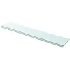 Image de vidaXL Panneaux d'Ã©tagÃ¨re 2 pcs Verre Transparent 110 x 20 cm