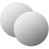 Image de vidaXL Miroirs muraux 2 pcs 60 cm Rond Verre