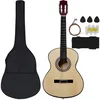 Image de Vidaxl Ensemble De Guitare Classique DÃ©butants Et Enfants 8pcs 3/4 36
