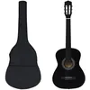 Image de Vidaxl Jeu De Guitare Classique Pour DÃ©butants 8 Pcs Noir 3/4 36