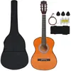 Image de Vidaxl Ensemble De Guitare Classique DÃ©butants Et Enfants 8pcs 3/4 36