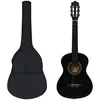 Image de Vidaxl Jeu De Guitare Classique Pour DÃ©butants 8 Pcs Noir 1/2 34