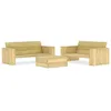 Image de Vidaxl Salon De Jardin 3 Pcs Bois De Pin ImprÃ©gnÃ©