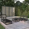 Image de CanapÃ© 2 places en tissu gris clair avec cadre en bois rembourrÃ© et assise confortable