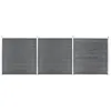 Image de ClÃ´ture De Jardin Wpc 526x186 Cm Gris