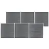 Image de ClÃ´ture De Jardin Wpc 1045x186 Cm Gris
