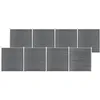 Image de ClÃ´ture De Jardin Wpc 1391x186 Cm Gris