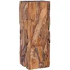 Image de vidaXL Table d'appoint 30x30x80 cm Bois de teck solide