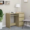 Image de Vidaxl Bureau ChÃªne Sonoma 90x45x76 Cm AgglomÃ©rÃ©