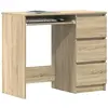 Image de Commodes VidaXL  Commode  Bois d'ingénierie Marron 3 tiroirs P31600463
