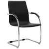 Image de Vidaxl Chaise De Bureau Cantilever Fauteuil De Bureau Avec Accoudoirs SiÃ¨ge De Bureau Chaise Pour Office Ergonomique Maison 289355