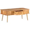Image de Table Basse 100x50x40 Cm Bois D'acacia Massif - Vidaxl