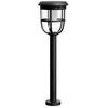 Image de Philips Lampadaire dextÃ©rieur solaire avec dÃ©tecteur de mouvements Radii 8720169267213 LED 1.3 W blanc chaud noir