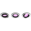 Image de Philips Hue White And Color Ambiance Pack De 3 Spots Ã Encastrer Centura