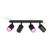 Image de Philips Hue White And Color Ambiance Spot Quadruple Fugato