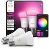 Image de Pack De 2 Ampoules ConnectÃ©es Philips Hue Hw&ca 10 W E27 Blanc