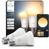 Image de Pack De 2 Ampoules ConnectÃ©es Philips Hue E27 Ambiance Blanc