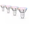 Image de Philips Hue White And Color Ambiance Gu10 - Spot ConnectÃ© Essential - 345 Lm - 4,7 W - Pack De 4