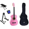 Image de Lapaz 002 Pi Guitare Classique Format 3/4 Rose + Accessoires