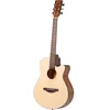 Image de Fazley W100ne-4/4 Guitare Folk Ãlectro-Acoustique Avec Table Massive Natural