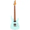 Image de Fazley Sunset Series Sand Shark Sky Blue Guitare Ãlectrique Avec Housse