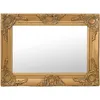 Image de vidaXL Miroir mural style baroque 60x40 cm DorÃ©
