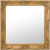 Image de vidaXL Miroir mural style baroque 60x60 cm DorÃ©