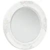 Image de vidaXL Miroir mural style baroque 50 cm Blanc