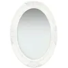 Image de vidaXL Miroir mural style baroque 50x70 cm Blanc