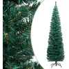 Image de VIDAXL Sapin de No?l artificiel mince avec support Vert 240 cm PVC
